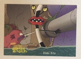Aaahh Real Monsters Trading Card 1995  #38 Blobs Bite - £1.54 GBP