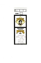 Sep 26 1990 Chicago Cubs @ Pittsburgh Pirates Ticket Barry Bonds Bonilla - £15.50 GBP