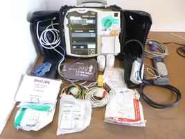 Philips HeartStart MRx Monitor w/ Accessories - Printer Not Working - $1,259.06