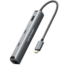 USB C Hub Multiport Adapter, CableCreation 7-in-1 USB-C Hub with 4K 60Hz HDMI, 1 - £68.16 GBP
