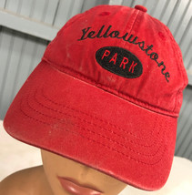 Yellowstone National Park Red YOUTH Strapback Baseball Hat Cap - $14.31