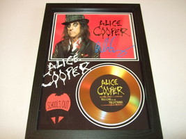 Alice Cooper Signed Gold Disc Display 8 - £13.58 GBP