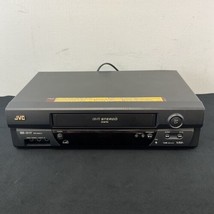 JVC HR A592U VCR VHS Player Video Cassette Recorder 4 Head No Remote Works - $37.39