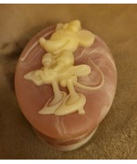 MINNIE WALT DISNEY SOAPSTONE SMALL TRINKET BOX - $39.31 CAD