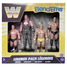WWE - Legends 4-pk Bend-Ems Boxed Set - £25.99 GBP