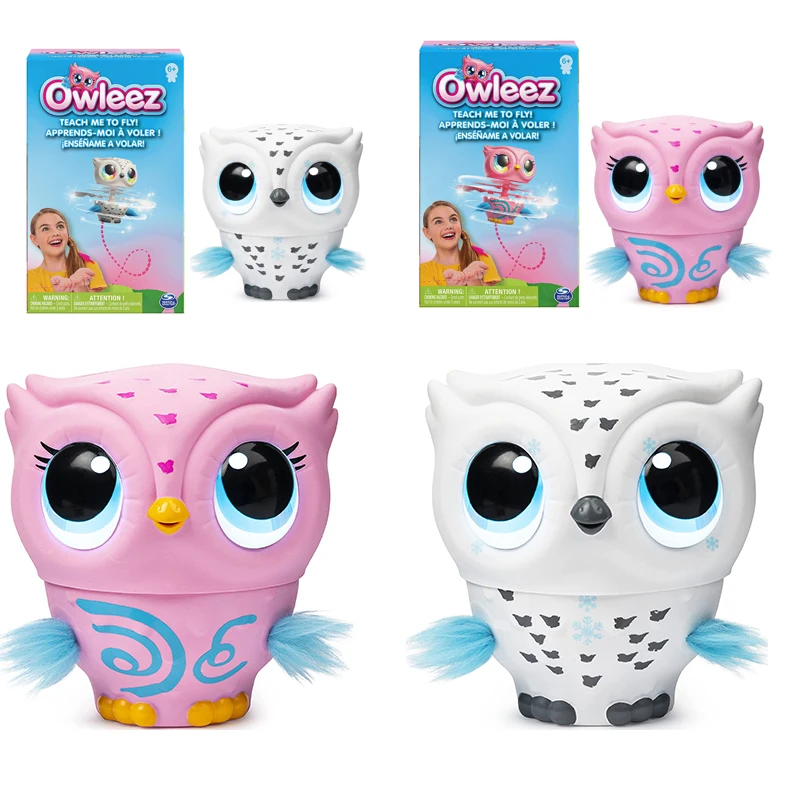 New Owleez Flying Baby Owl Interactive Toys with Lights and Amp Sounds - £45.89 GBP