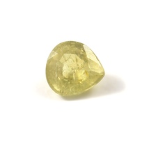 Natural Yellow Sapphire Pear Shape Faceted Loose Gemstone For Jewelry Ma... - £32.07 GBP