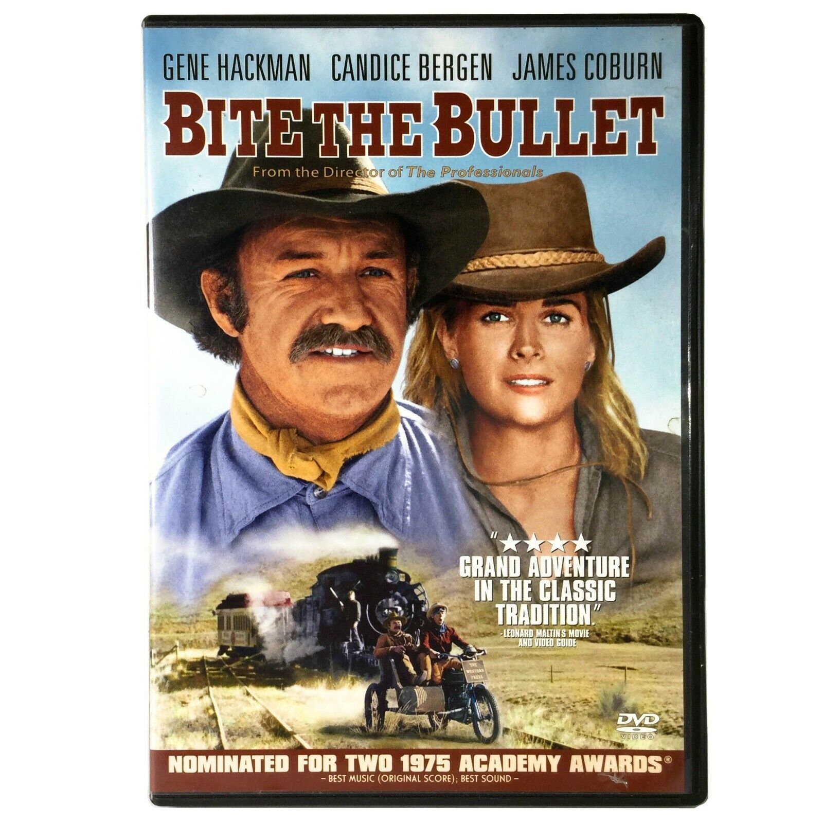 Bite the Bullet (DVD, 1975, Full Screen Ed.) Gene Hackman Candice ...