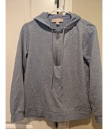 Michael Kors Women&#39;s Sweatshirt Hoodie Gray Full Zip - Sz Small - £12.69 GBP