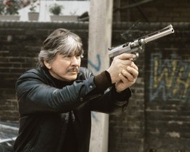 Charles Bronson in Death Wish 3 aiming pistol 24x36 inch Poster - $29.99