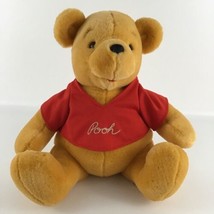 Disneyland Walt Disney World Winnie The Pooh 14&quot; Plush Stuffed Animal Toy Bear - £23.22 GBP