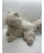 1991 Takara PURR-FECT White Persian Kitty Cat Plush Stuffed Untested - $47.40