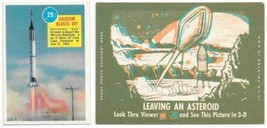 Astronaut Trading Card with 3-D Back #29 Grissom Blasts Off Topps 1963 EXCELLENT - $19.33
