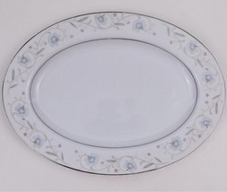 English Garden Fine China  12” Oval Serving Platter Plate 1221 Of Japan ... - $33.66