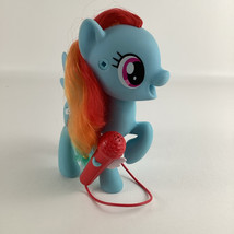 My Little Pony Singing Rainbow Dash Karaoke Microphone Figure Doll 2017 ... - $469.46 MXN