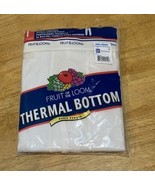 2001 New Fruit of the Loom Thermal Underwear Bottoms Men’s 2XL Natural - $24.99 CAD