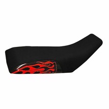 Yamaha Zinger 60 85-88 Red Flame ATV Seat Cover #10128 - £25.13 GBP