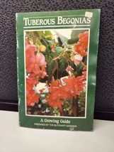 Vintage 1983 Tuberous Begonias The Butchart Gardens B.C. Canada Growing ... - $7.19