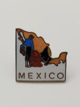 Mexico Pin Vintage Enamel Pin Collectible Souvenir Travel Lapel Hat Pinc... - £15.33 GBP