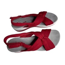 Clarks Cloudsteppers Arla Primrose Red Sport Sandals size 9 - £19.13 GBP