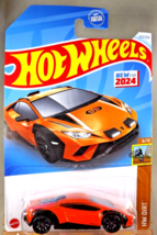 2024 Hot Wheels #222 Hw Dirt 6/10 Lamborghini Huracan Sterrato Orange wBlack10Sp - $8.00