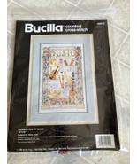 Bucilla Counted Cross Stitch Kit Celebration of Music Nancy Rossi Design... - $23.36