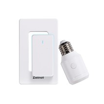 500W Remote Control Light Bulb Socket, Wireless Light Switch For Pull Chain Ligh - £32.23 GBP