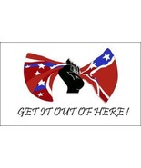 Fist Get It Out Of Here Flag - 3x5 Ft - £15.66 GBP