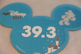 New Walt Disney World 2017 runDisney Marathon 39.3 Miles Car Magnet Mickey Mouse - £11.10 GBP
