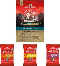 Wild Red Raw Coated Dry Dog Food + Freeze-Dried Meal Mixers Sample Variety Pack - £57.55 GBP