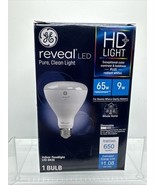 GE 650 Lumens 65w/9w 30689 HD+ Reveal BR30 LED Floodlight Bulb COMBINESHIP - $119.59 MXN