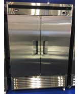 Atosa USA MBF8507GR 54&quot; Two Solid Door Reach-In Refrigerator, 44CF Free ... - $3,574.00
