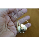 M-316-q miniature Cymbal + drum sticks 24k goldplate pendant necklace Pe... - €32,24 EUR