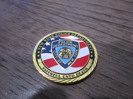 NYPD Faithful Unto Death Challenge Coin #577M - $16.82