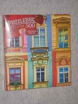 PUZZLEBUG Deluxe 500-piece Puzzle – ELEGANT EUROPEAN WINDOWS - $10.00