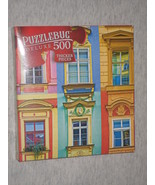 PUZZLEBUG Deluxe 500-piece Puzzle – ELEGANT EUROPEAN WINDOWS - $10.00