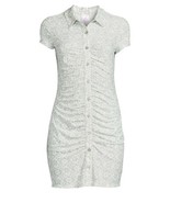 No Boundaries ~ Button Front ~ XXXL ~ Diamant ~ Ruched ~ Polyester Shirt... - $427.20 MXN