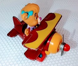 Disney Tail Spin Girl Bear in Airplane Die cast Airplane Molly Cunningham - £7.89 GBP
