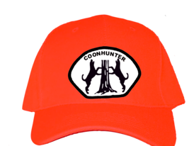 Cap Hat Orange Front Coon Hunter Coonhounds Coon Dog Picture Coonhunter - $20.99