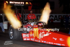 4x6 Color Photo Cory Mac Night Close Up Larry Minor Mc Donald&#39;s Fuel Dragster - £2.16 GBP