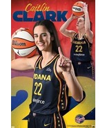 CAITLIN CLARK Indiana Force Basketball WNBA POSTER NEW 22.375 X34 - $20.31 CAD