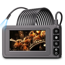 SKYBASIC Industrial Endoscope Borescope Camera with Light, 4.3&#39;&#39; LCD Screen HD D - £65.02 GBP