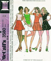 Misses&#39; SKIRT &amp; KNIT TOPS Vintage 1973 McCall&#39;s Pattern 3580 Size 16 - £9.43 GBP