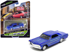Maisto 1965 Buick Riviera Diecast Candy Blue Collectors - $15.89