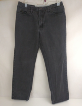 Lee Men&#39;s Black Regular Fit Bootcut Jeans Size 38x30 - $14.54