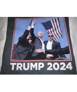 Donald Trump 2024 Shot Tee Shirt 5 XL, T-Shirt, Make America Great Again... - £26.52 GBP