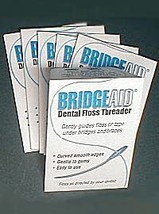 BridgeAid Dental Floss Threaders - Buy 5 Packs of 50/Pack, Get 1 Pack Fr... - £20.82 GBP