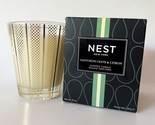 Nest New York Santorini Olive &amp; Citron Scented Candle 8.1oz Boxed - £33.27 GBP