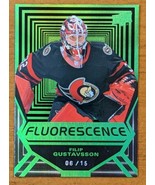 Filip Gustavsson 2021-22 Upper Deck Series 2 Fluorescence Green #06/15 F... - €111,99 EUR