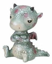 Ebros Sulky Baby Dragon Figurine Miniature 2.75&quot;H Collectible - £13.58 GBP